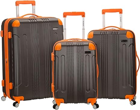 Rockland Luggage 3 Piece Sonic Upright Set