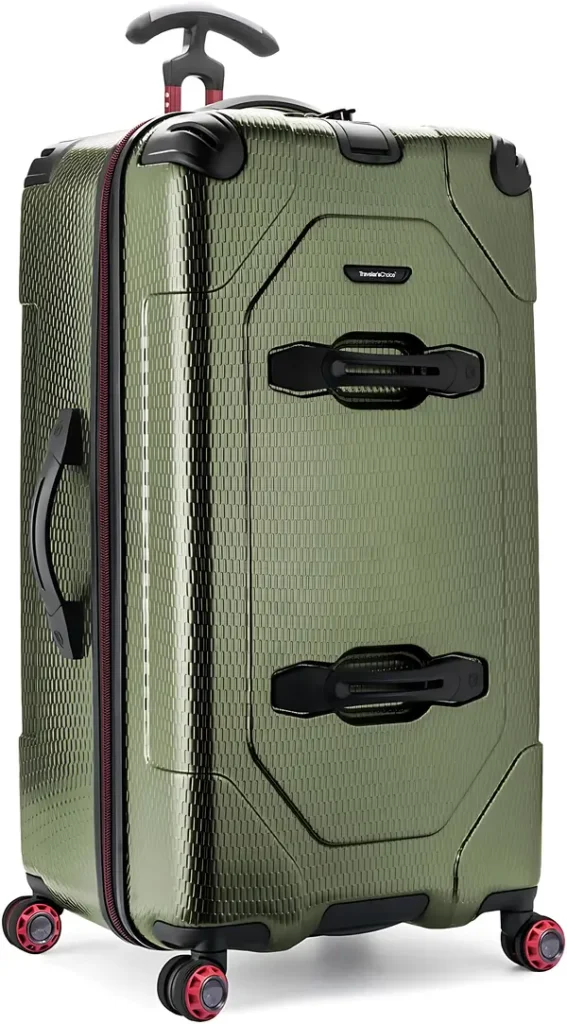 Top 10 Best Seller Suitcases on Amazon Traveler's Choice Maxporter II 30" Hardside Spinner Trunk Luggage, Expandable, Dark Green